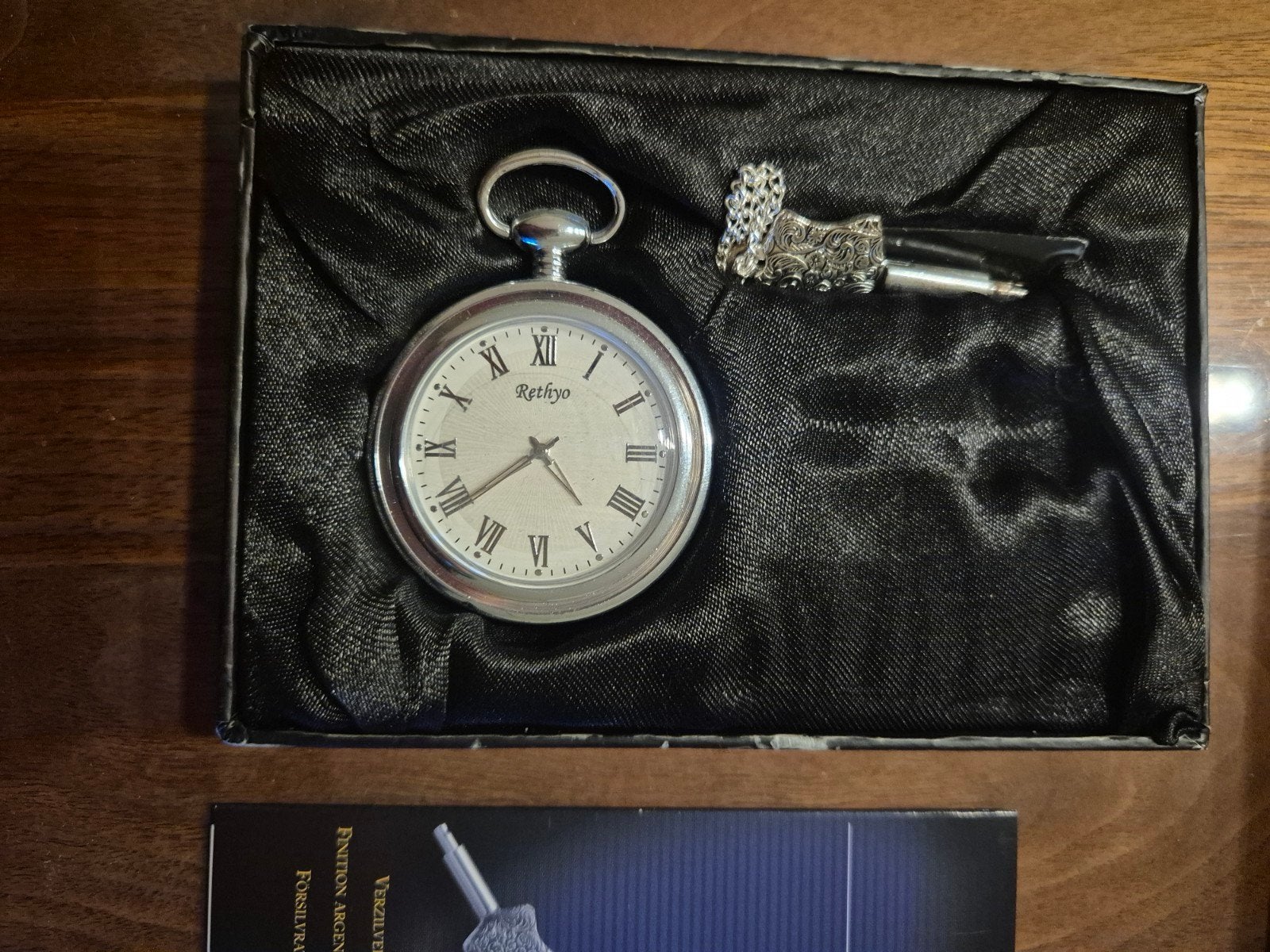 Relyo Zakhorloge - The Heritage Collection, Ophalen of Verzenden, Zo goed als nieuw, Zilver, Overige merken