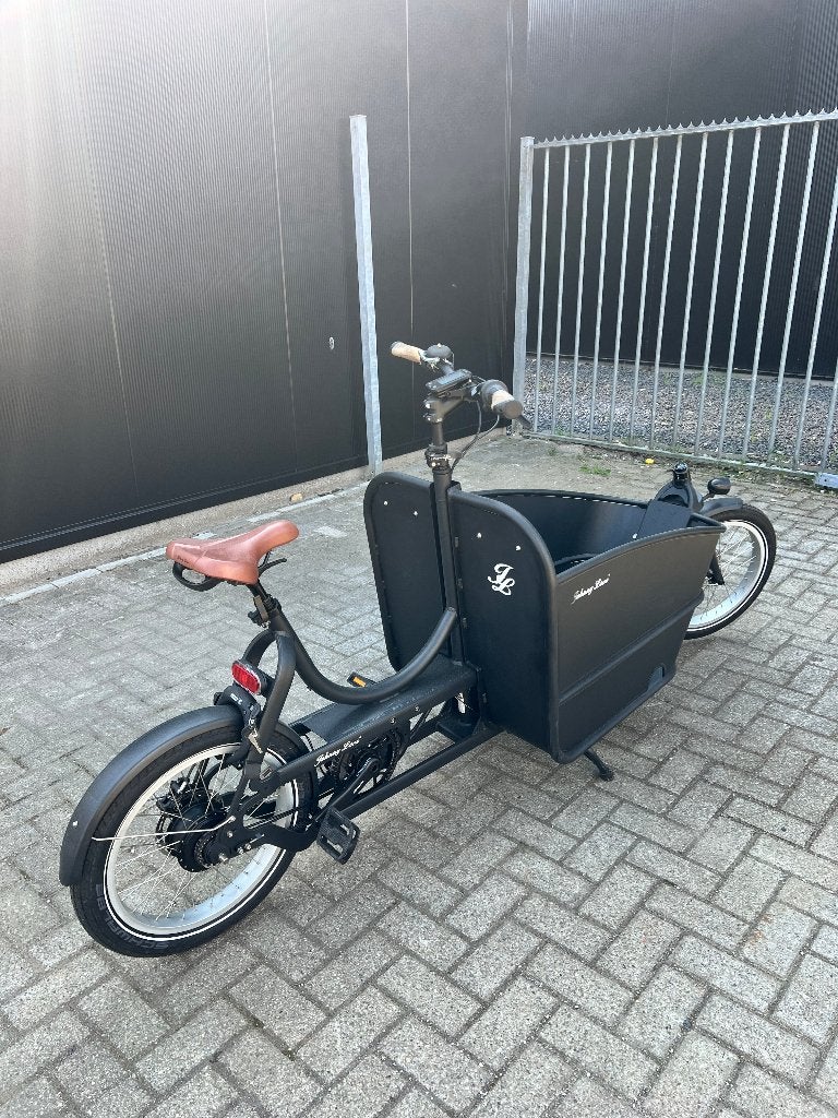 Tweewieler bakfiets Johnny Loco Twin Cruiser, Ophalen, Elektrisch, Zo goed als nieuw, Johnny Loco