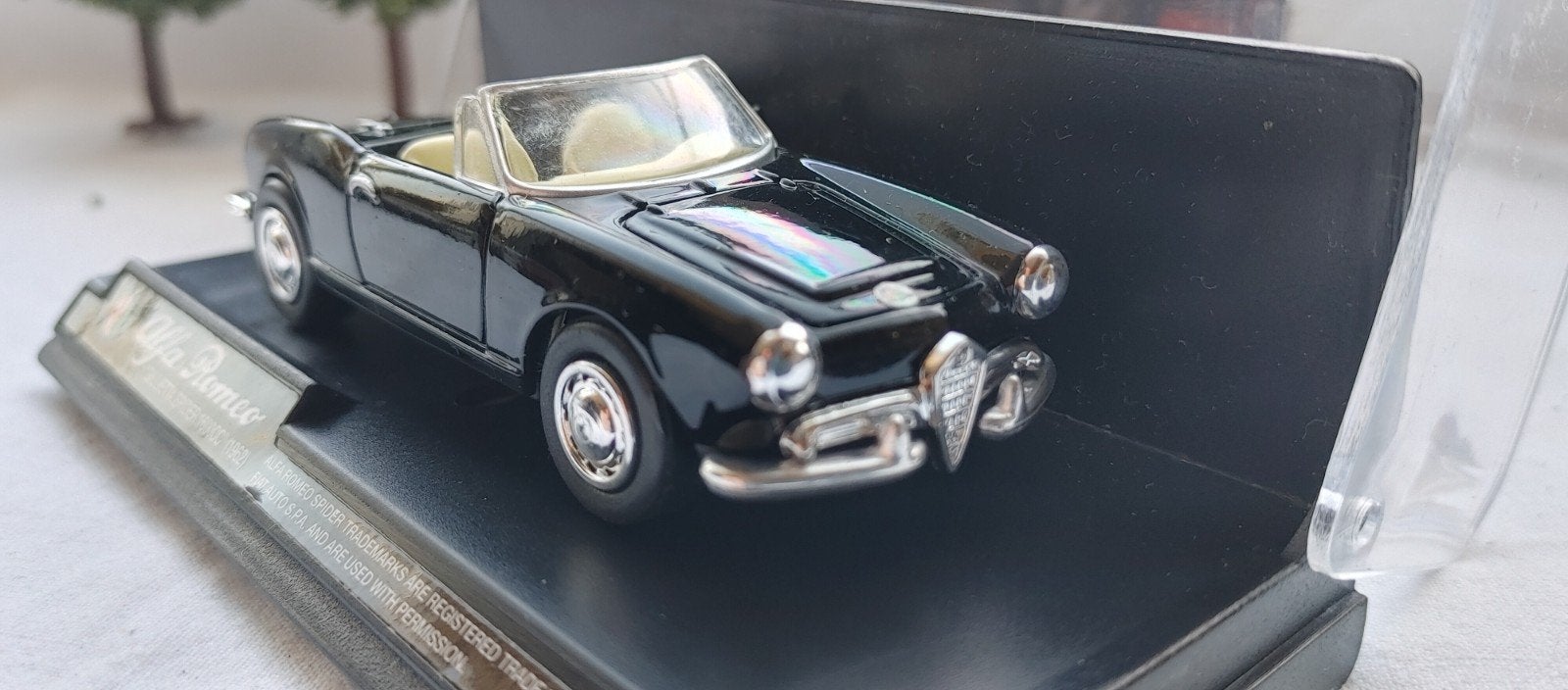 alfa Romeo guilietta spider 1600 1:43, Verzenden, Nieuw, Auto, Overige merken
