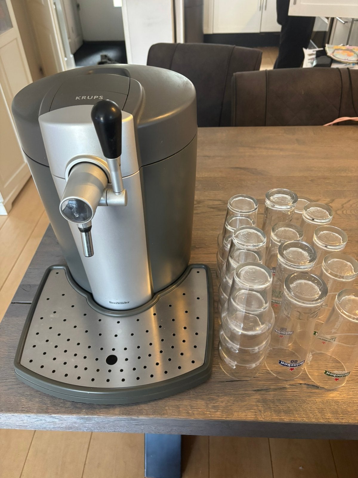 Krups beertender, Witgoed en Apparatuur, Thuistaps, Ophalen, Gebruikt, Krups