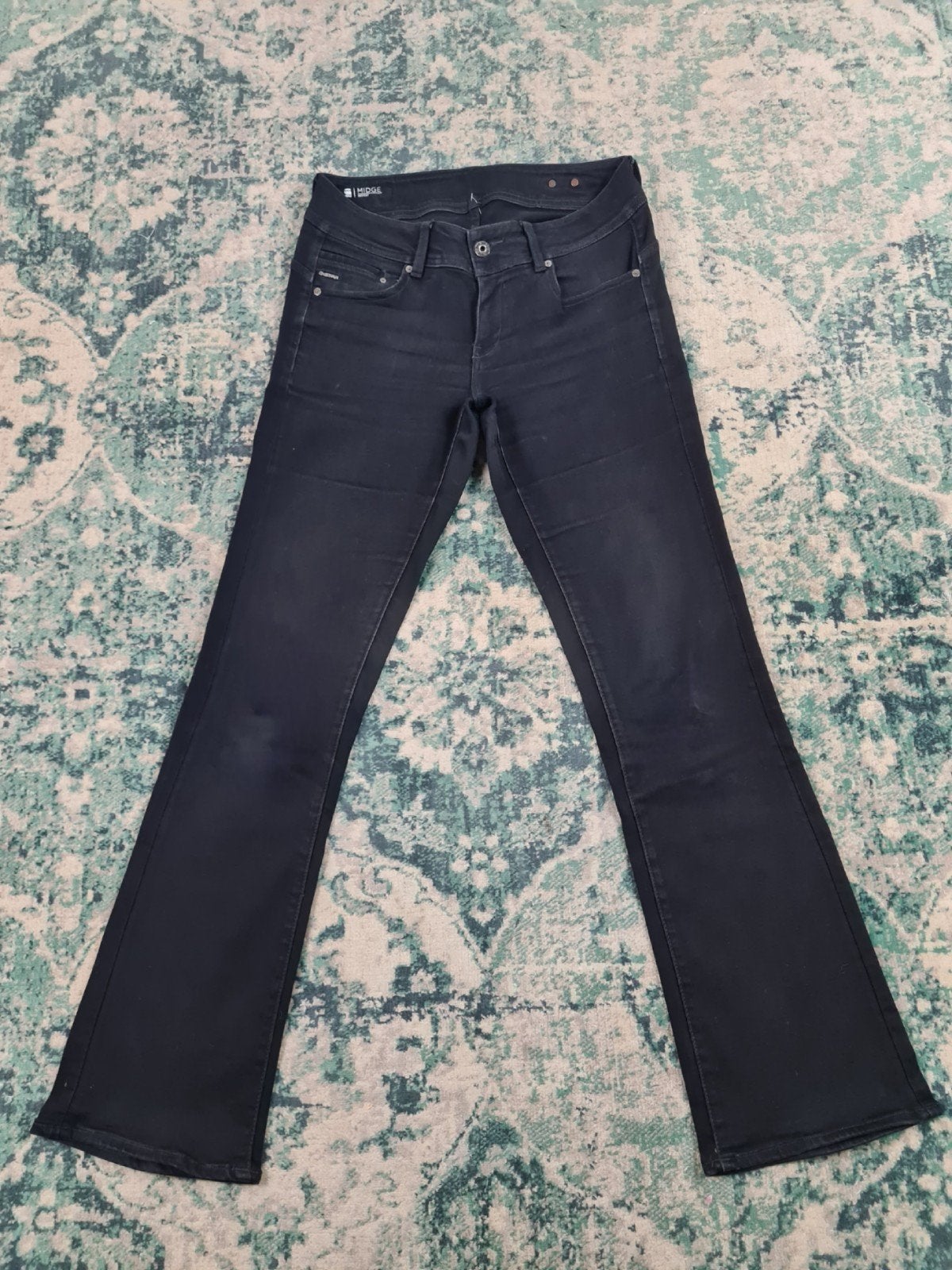 G-star Midge Bootcut W32 L34 Tulsi3234 Mid-rise, Zwart, Ophalen of Verzenden, W30 - W32 (confectie 38/40), G-STAR RAW