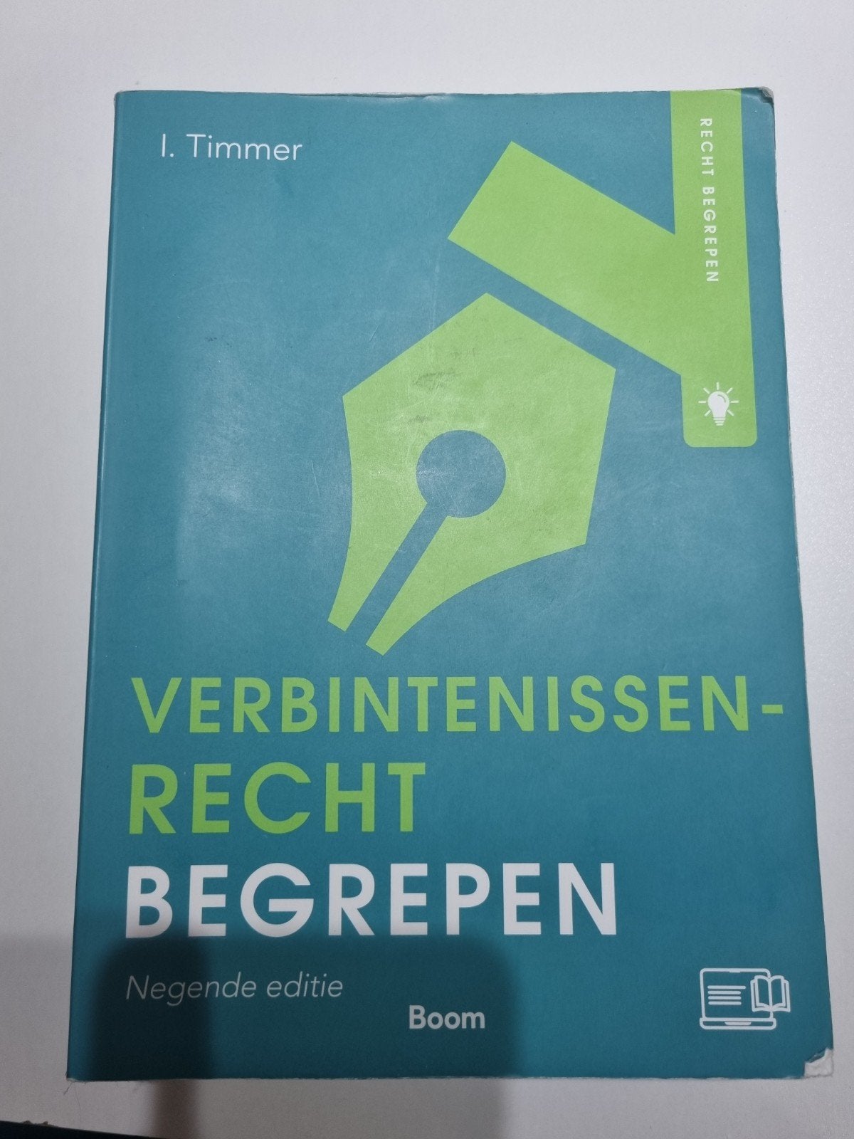 I. Timmer - Verbintenissenrecht begrepen, Boeken, Sociale wetenschap, Ophalen of Verzenden, Zo goed als nieuw, I. Timmer