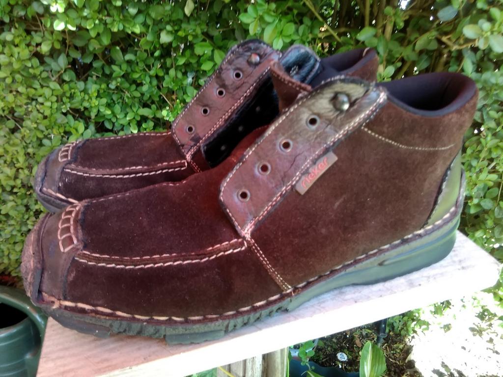 Heren schoenen, maat 45, Rieker., Ophalen, Zo goed als nieuw, Bruin