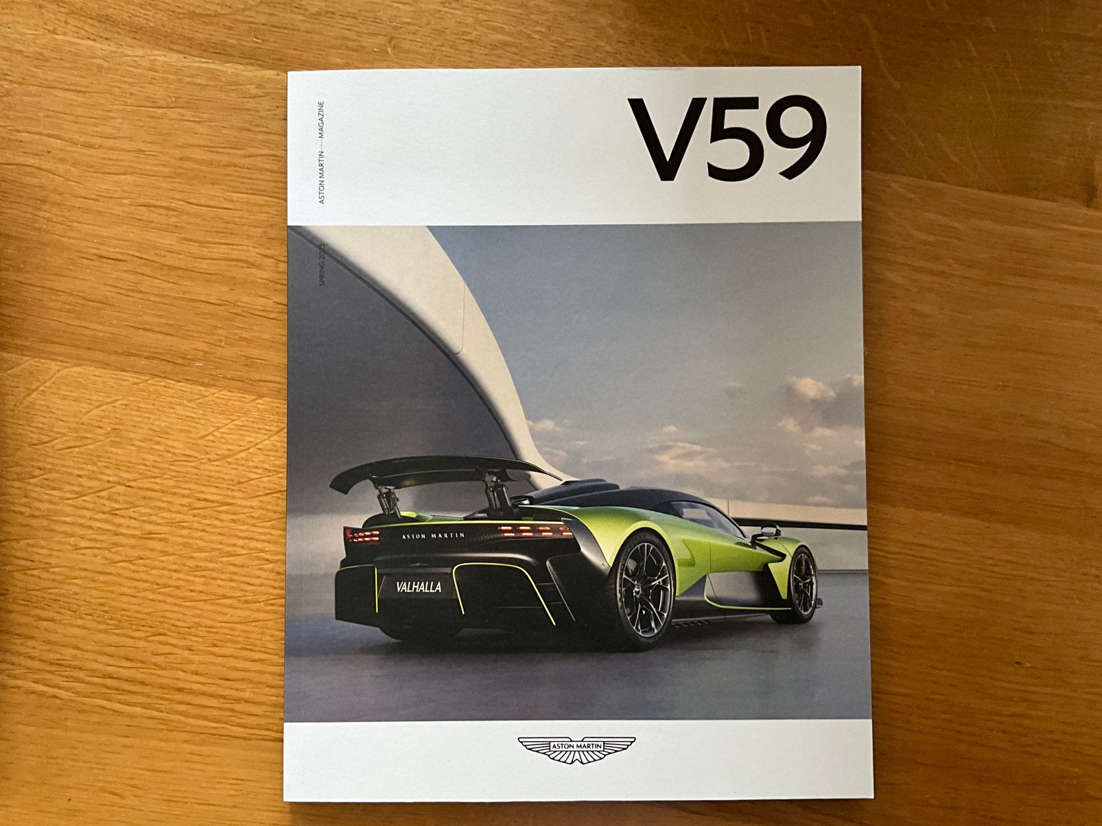 Brochure Aston Martin, Ophalen of Verzenden, Zo goed als nieuw, Overige merken
