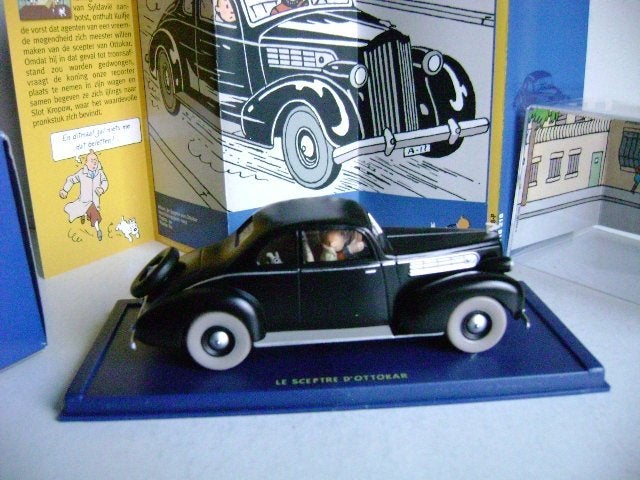 Kuifje auto Nr.018A De Packard van koning Muskar, Ophalen of Verzenden, Kuifje, Zo goed als nieuw, Overige typen