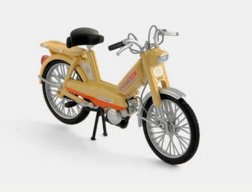 Peugeot 103 L 1972 Beige schaal 1:18 NOREV REF. 182048, Verzenden, Nieuw, Motor, Norev