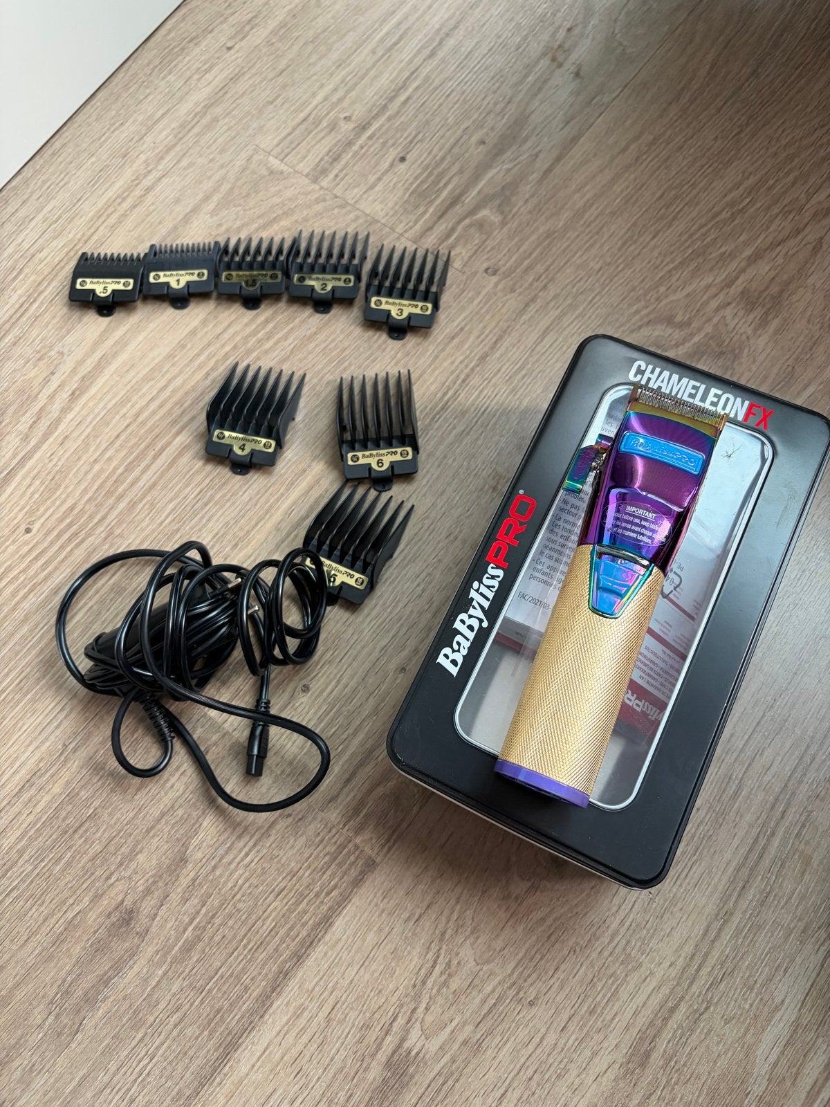 BaBylissPRO ChameleonFX Tondeuse met opzetstukken, Ophalen, Zo goed als nieuw, Scheren en Epileren