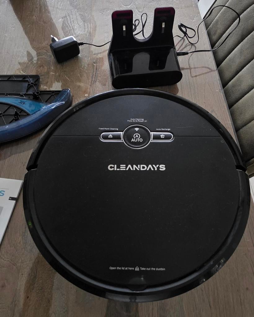 Cleandays robotstofzuiger, Witgoed en Apparatuur, Stofzuigers, Ophalen of Verzenden, Robotstofzuiger