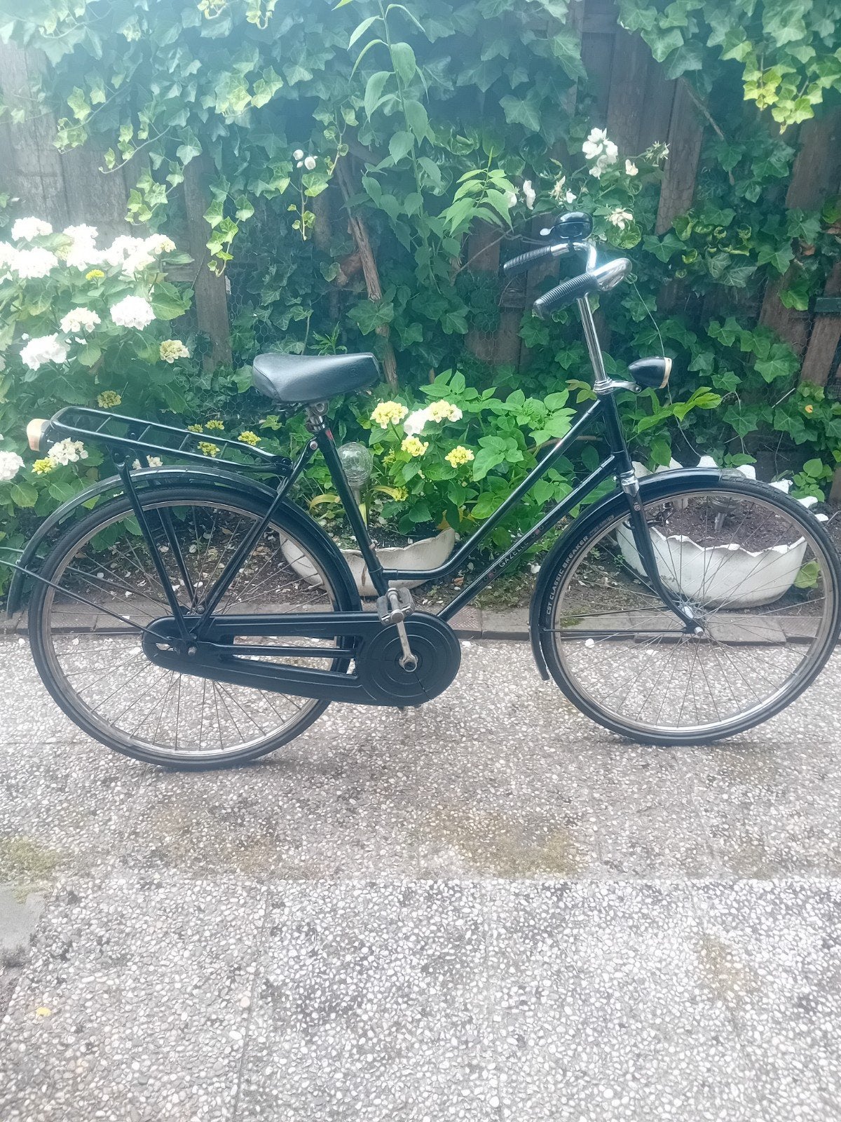 damesfiets, Ophalen, Gebruikt