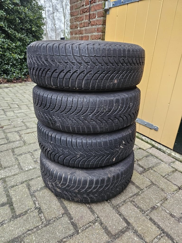 Michelin winterbanden, Ophalen, 14 inch, Gebruikt, 175 mm