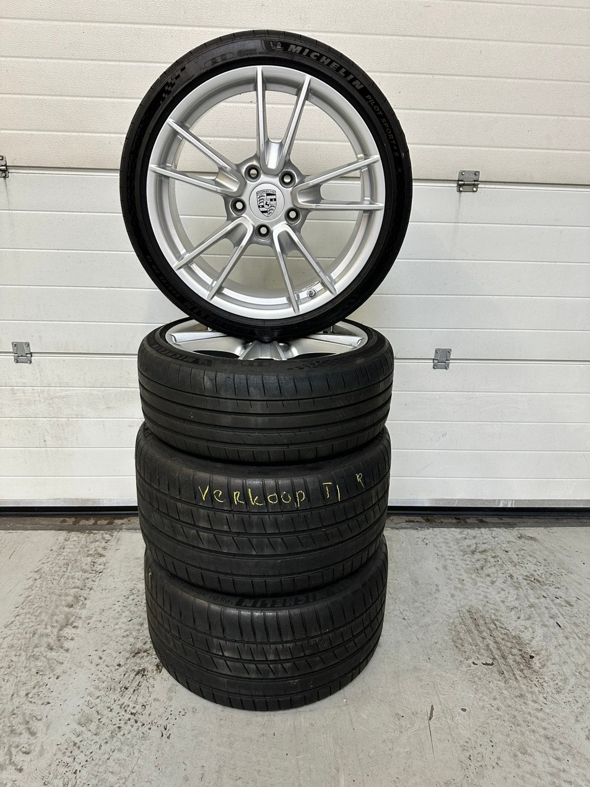 Porsche 992 carrera wielset **ideaal voor circuit gebruik**, Auto-onderdelen, 19 inch, Gebruikt, Banden en Velgen, Ophalen of Verzenden