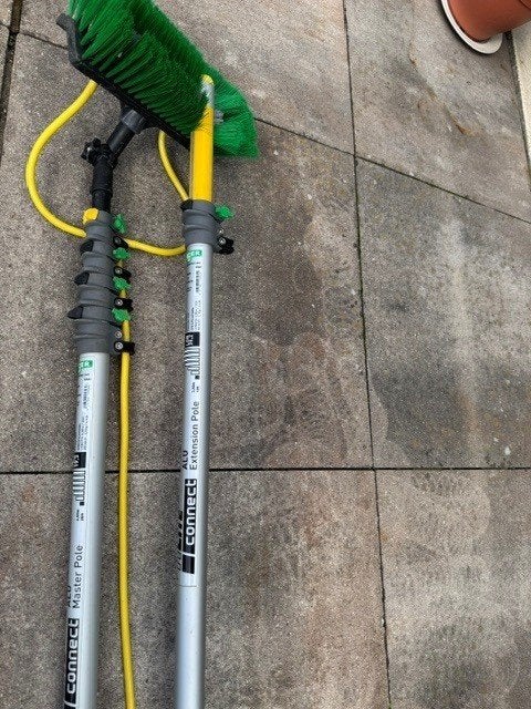 Unger Glazenwassers Steel Uitschuifbaar 630cm + 280cm, Diensten en Vakmensen, Enkel of Dubbel glas