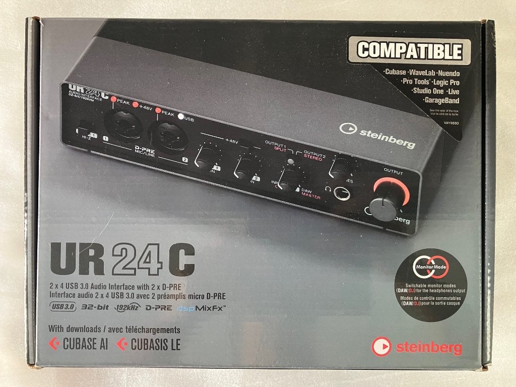 Steinberg UR24C Audio Interface, Ophalen of Verzenden, Nieuw
