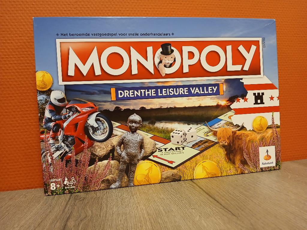 monopoly drenthe, Vijf spelers of meer, Ophalen of Verzenden, Gebruikt, Rabobank
