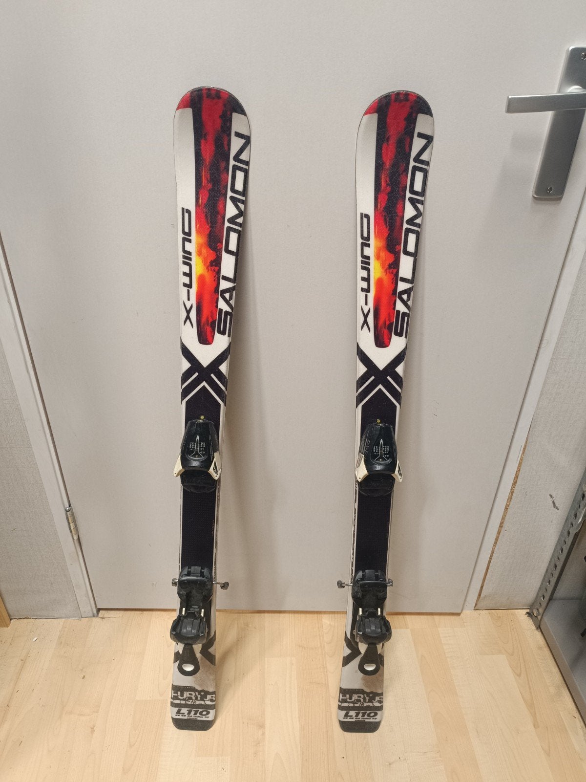 salomon x wing skis maat 110cm ski's, Sport en Fitness, Gebruikt, 100 tot 140 cm, A, Ski's