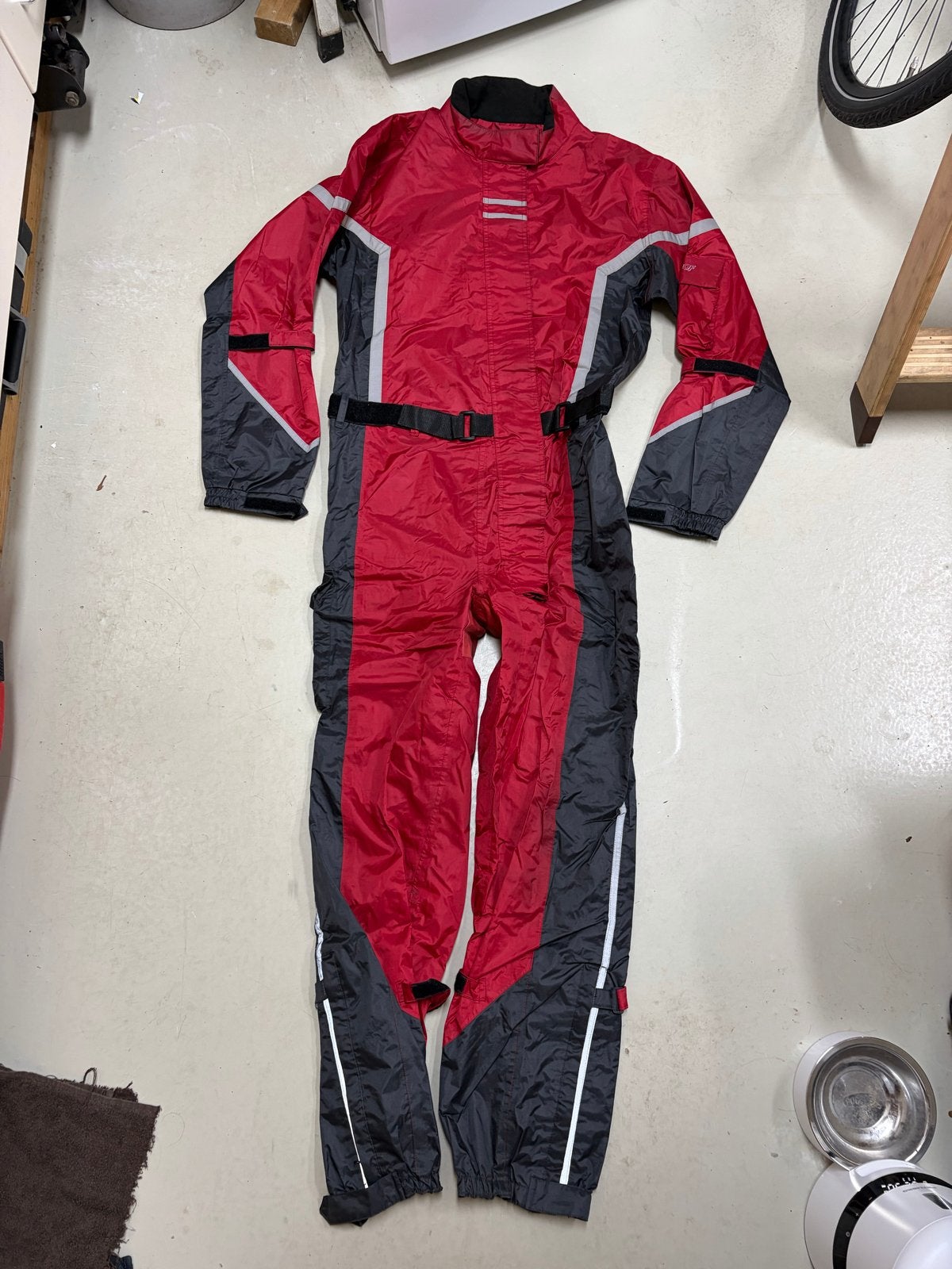 Regenoverall (XL) incl overschoenen (mt 46), Ophalen of Verzenden, Tweedehands, Heren, Overall