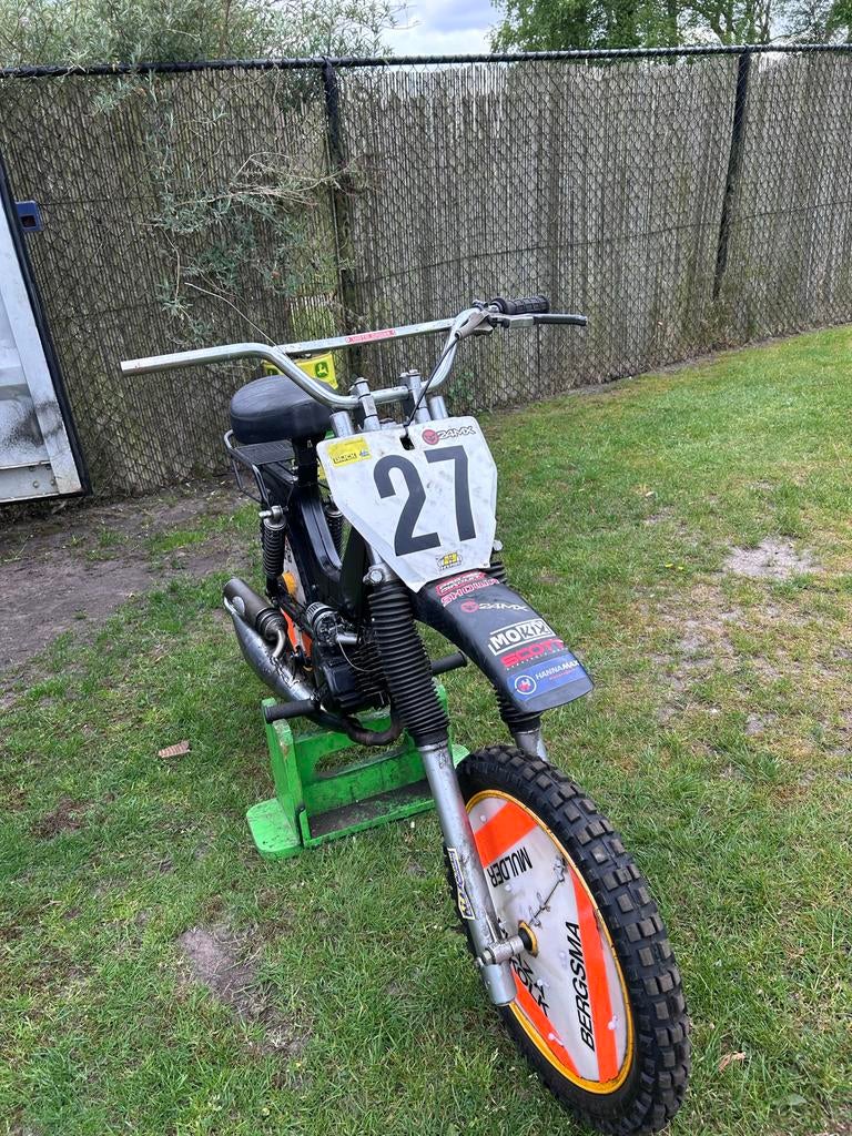 Tomos Cross 65cc Airsal met Yamaha DT voorvork, Ophalen of Verzenden, Zo goed als nieuw, Overige merken