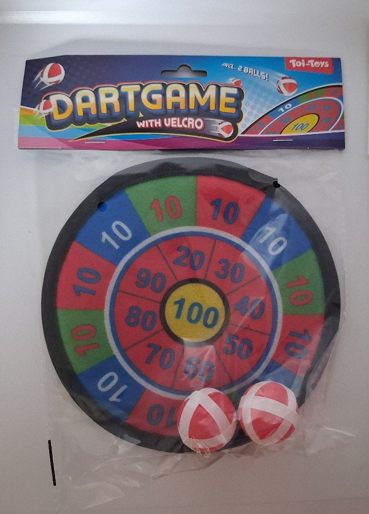 Mini dartbord klittenband, Ophalen of Verzenden, Nieuw