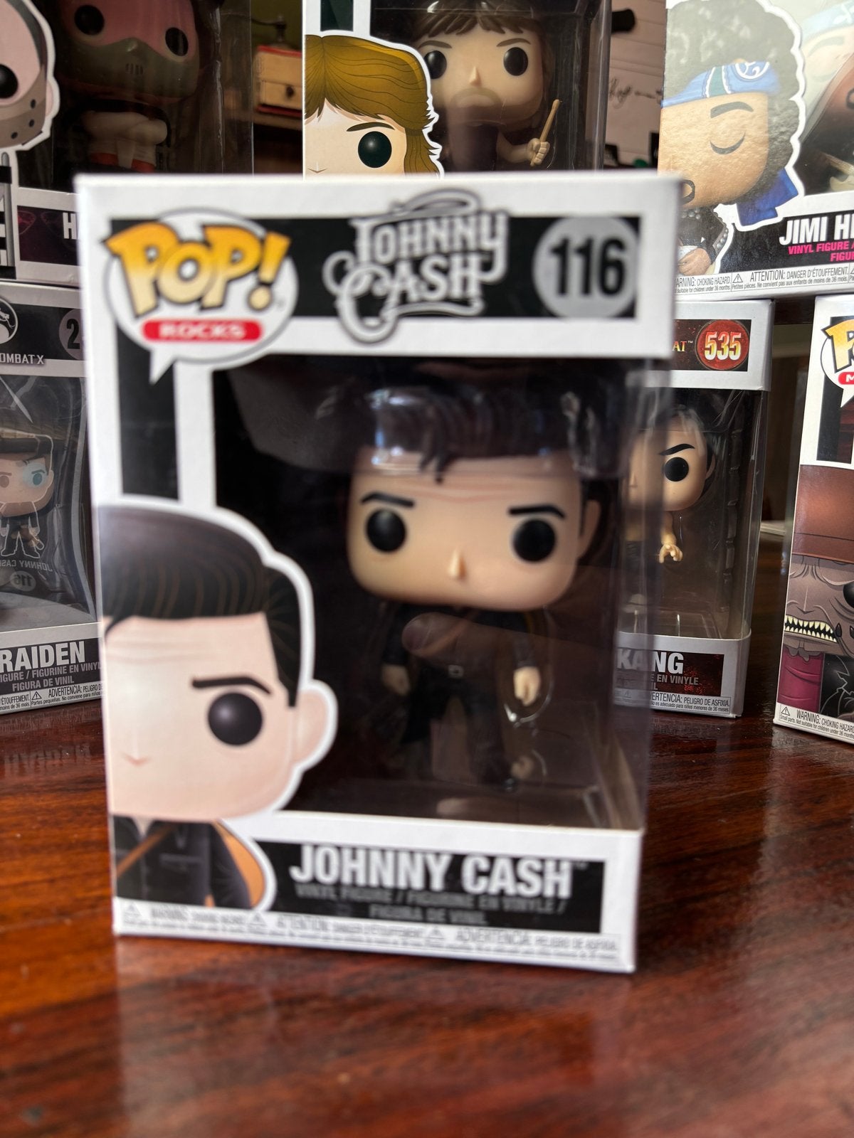 Funko Pop! Rocks: Johnny Cash #116 Vinyl Figuur, Ophalen of Verzenden, Nieuw