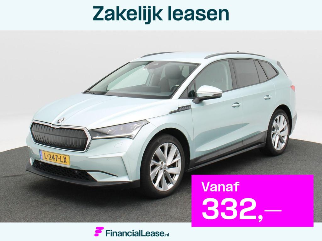 Skoda Enyaq iV 60 First Edition 180 Pk | Stoel/Stuur Verwarm, Automaat, 34 min, Achterwielaandrijving, Gebruikt