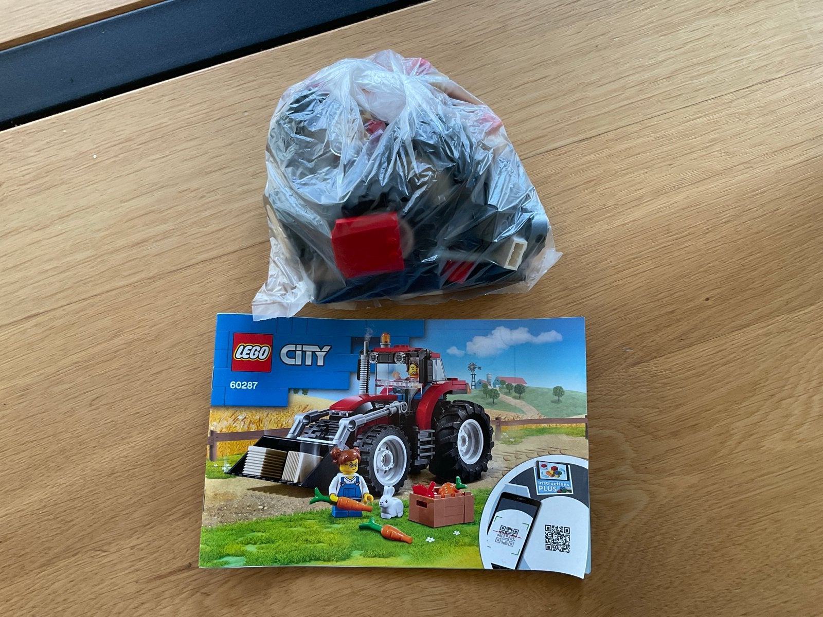 LEGO City Tractor 60287 - Nieuw in zakje met instructies, City, Lego, Nieuw, Ophalen of Verzenden