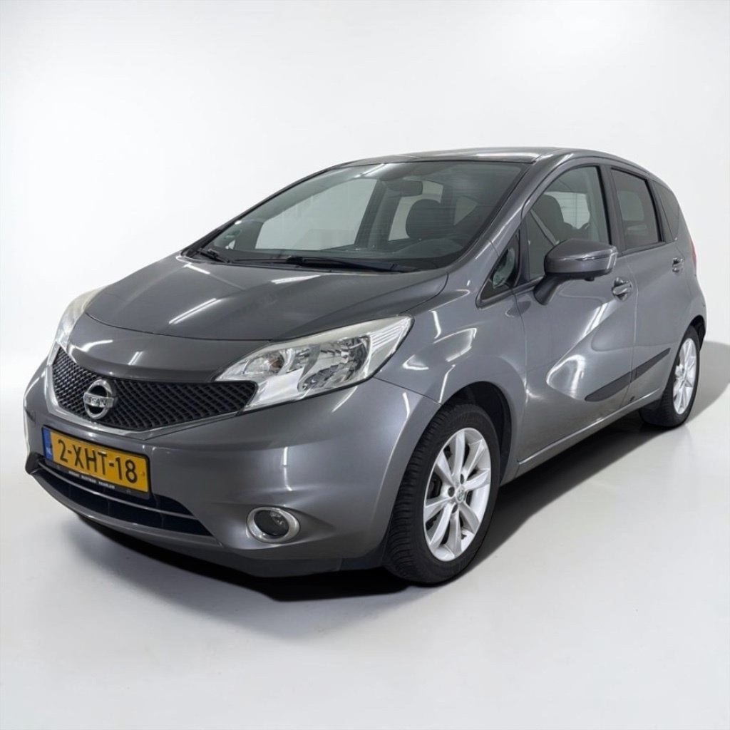 Nissan Note 1.2 DIG-S Tekna PANO CAM TREKHAAK, Auto's, Nissan, Euro 5, Stof, Gebruikt, 1045 kg