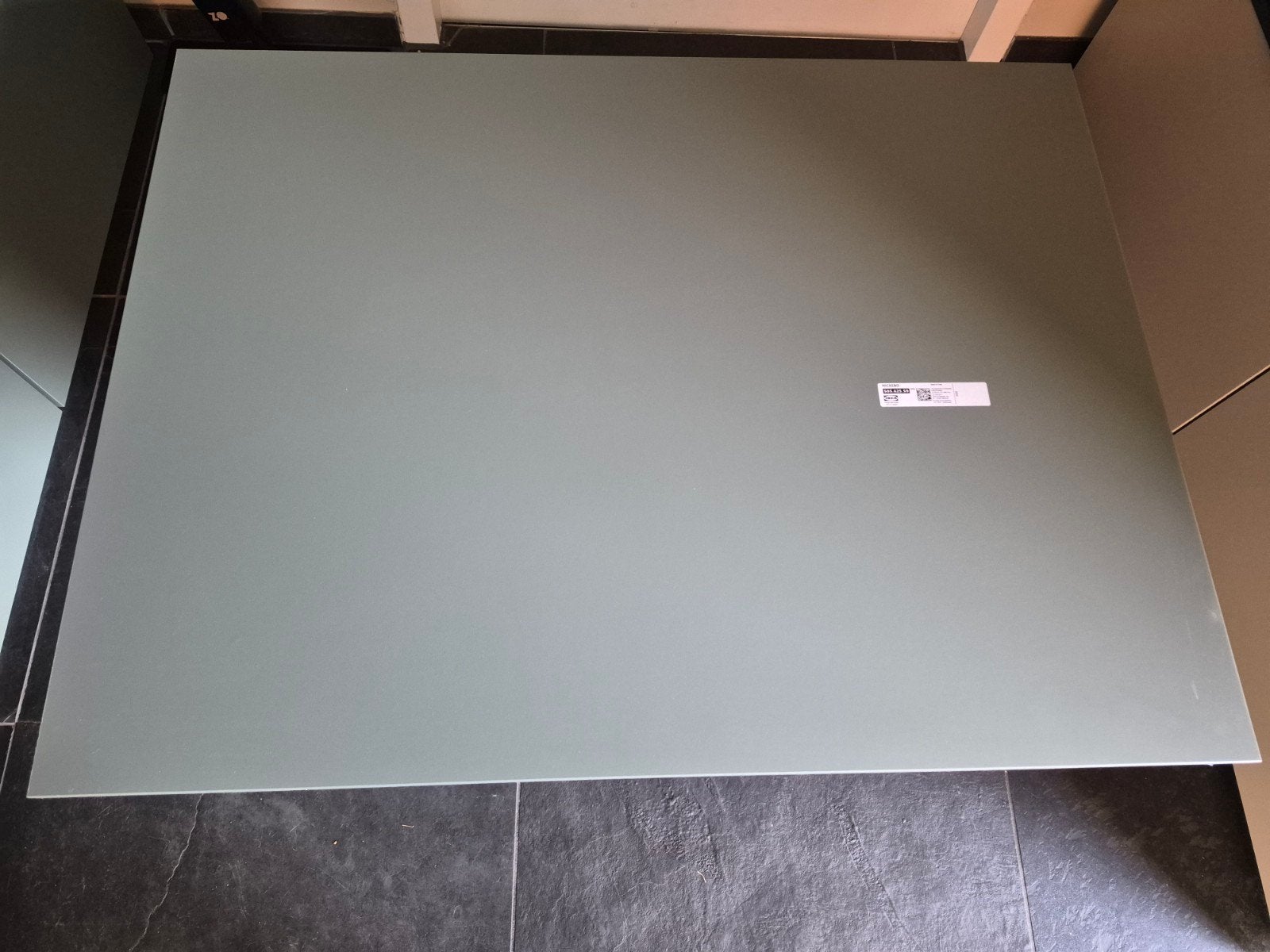Ikea Nickebo mat grijsgroen keuken wandpaneel 60 x 80 cm., Ophalen, Nieuw, 50 tot 100 cm, Minder dan 25 cm