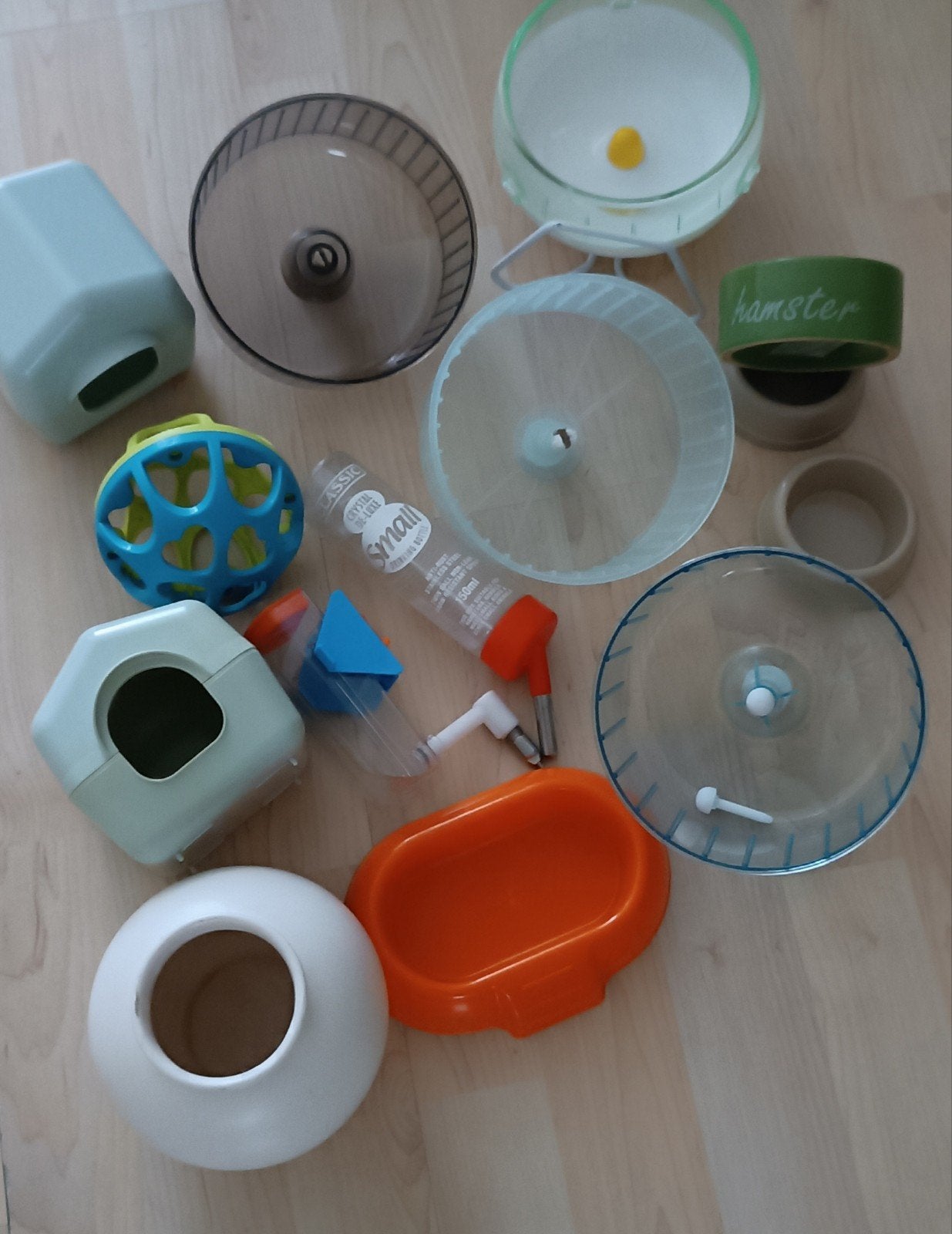hamster speelgoed maat 16/18, Dieren en Toebehoren, Ophalen of Verzenden, Zo goed als nieuw, Speelgoed