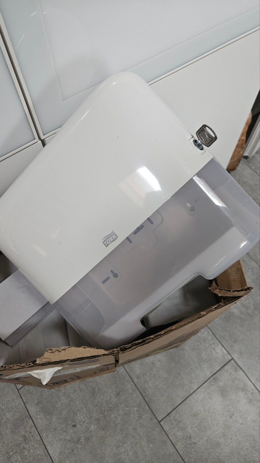 Tork H3 Handdoekdispenser - Wit, Overige typen, Kunststof, Nieuw, Overige merken
