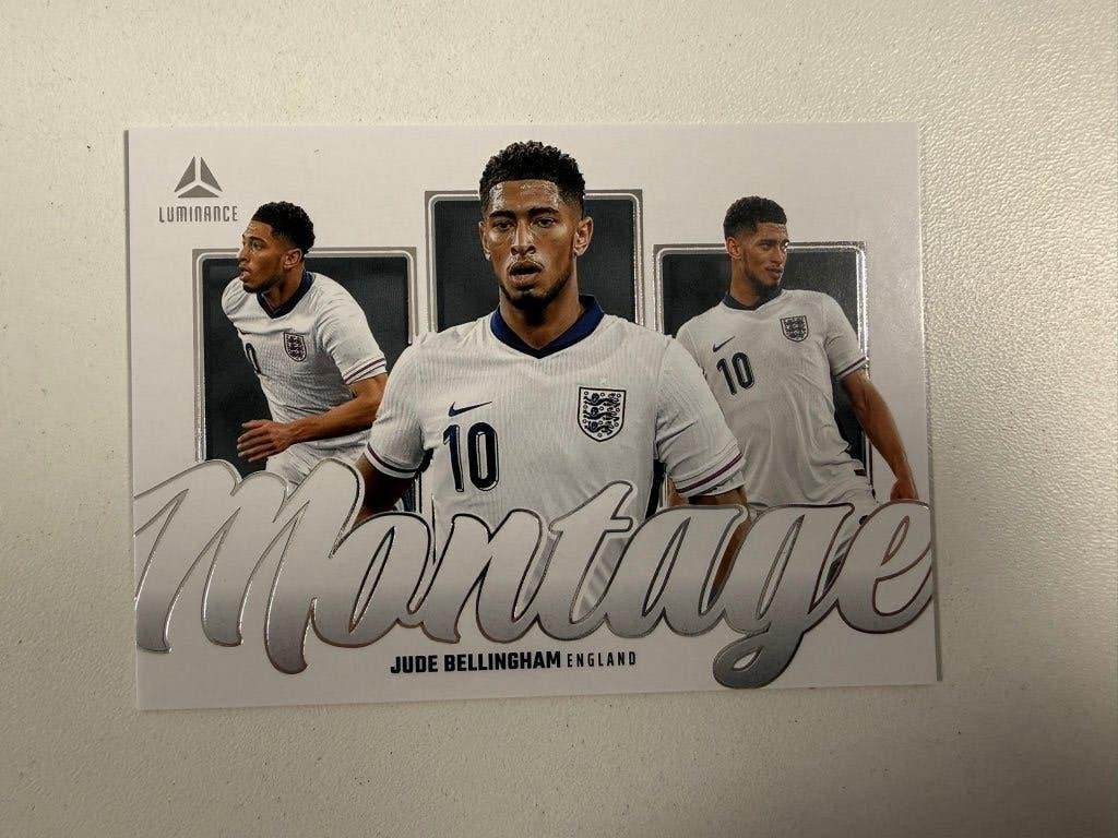 5 Jude Bellingham Montage Luminance England 2026, Ophalen of Verzenden, Nieuw, Buitenlandse clubs, Poster, Plaatje of Sticker