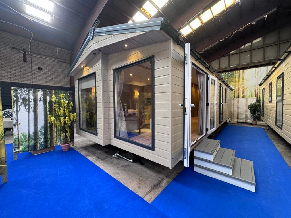 Nordik jubilee NIEUW DESIGN! 11m-4m CV!, Caravans en Kamperen, Stacaravans, Tot en met 4