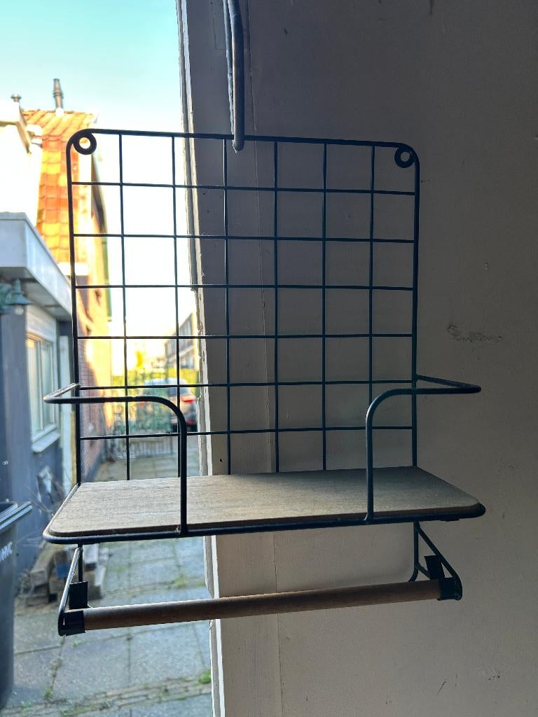 Industriële wandrekjes / metalen draadmanden 6 stuks, Huis en Inrichting, Woonaccessoires | Wandplanken en Boekenplanken, Ophalen of Verzenden