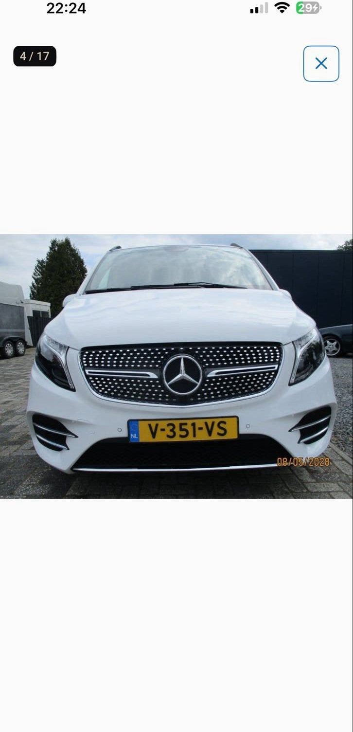 GEZOCHT: Witte voor- en achterbumper Vito W447, Auto-onderdelen, Gebruikt, Voor, Mercedes-Benz, Ophalen of Verzenden