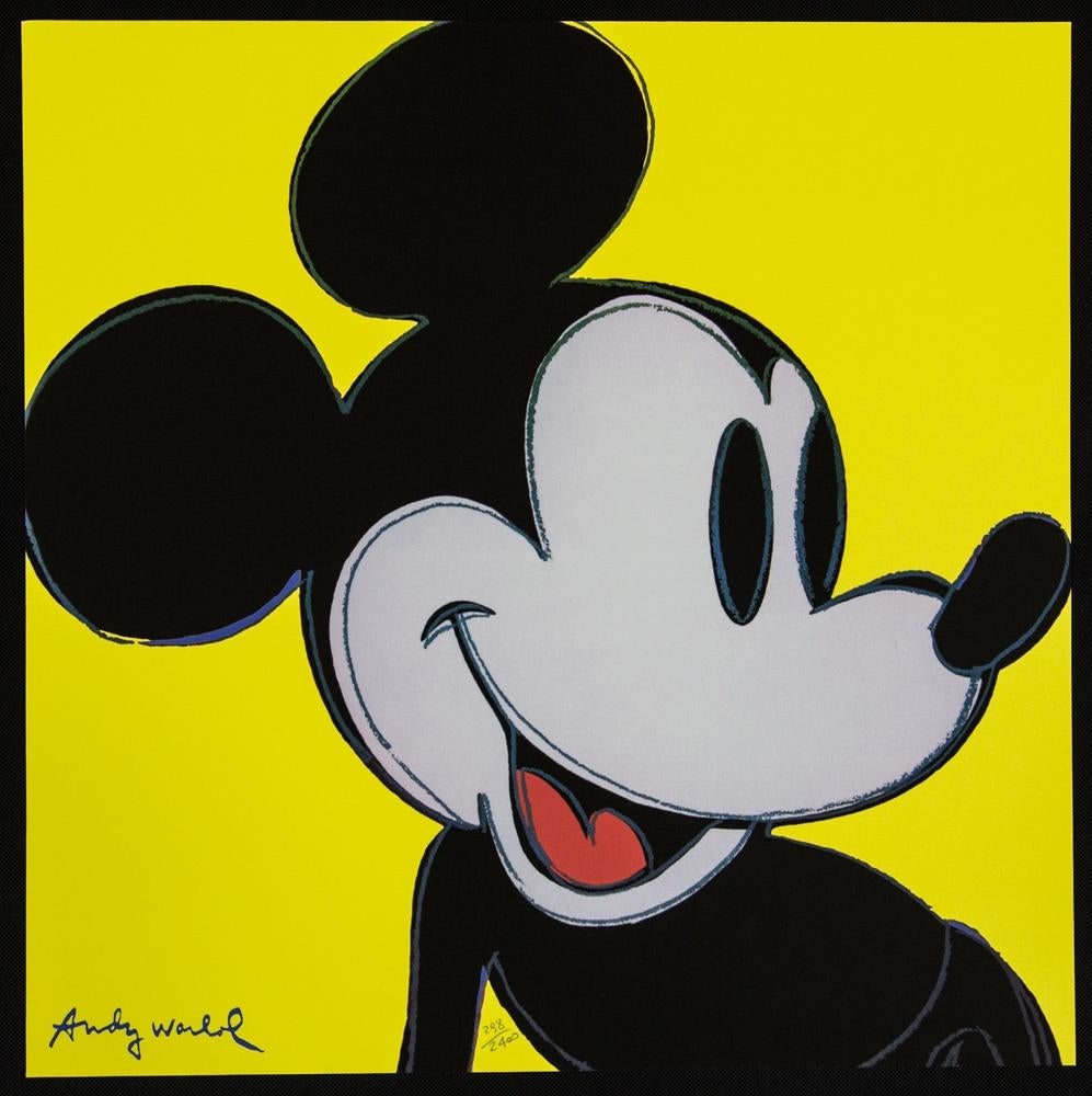 Andy Warhol "Mickey Mouse", Verzenden
