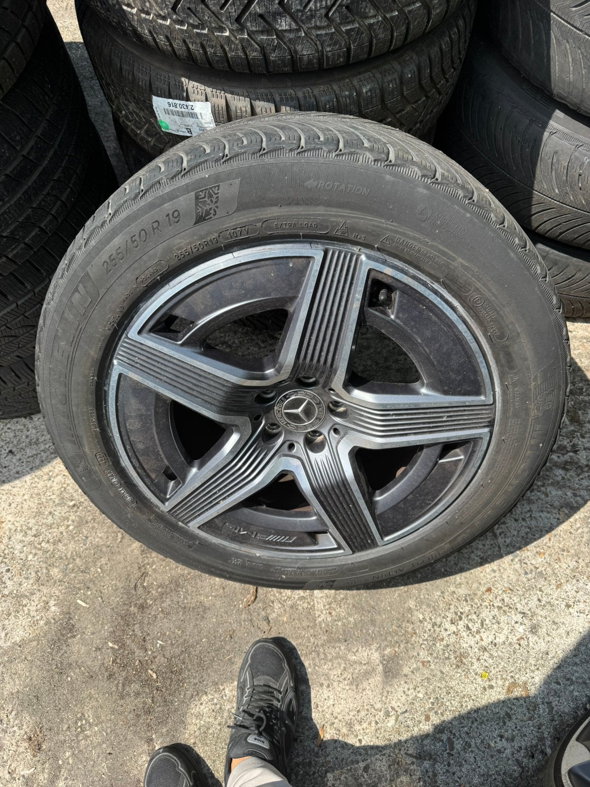Mercedes glc x254 AMG velgen, 235 mm, Zomerbanden, Ophalen, 19 inch
