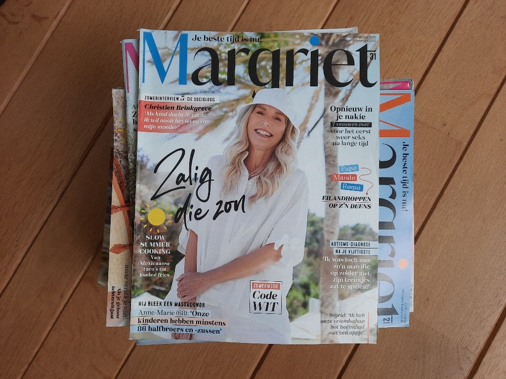 Margriet –  jaargang 2026 -  nummer 1 t/m 32, Ophalen of Verzenden, Gelezen, Damesbladen