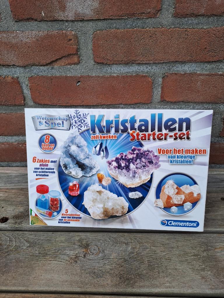 Zelf kristallen kweken, Ophalen, Nieuw, Ontdekken