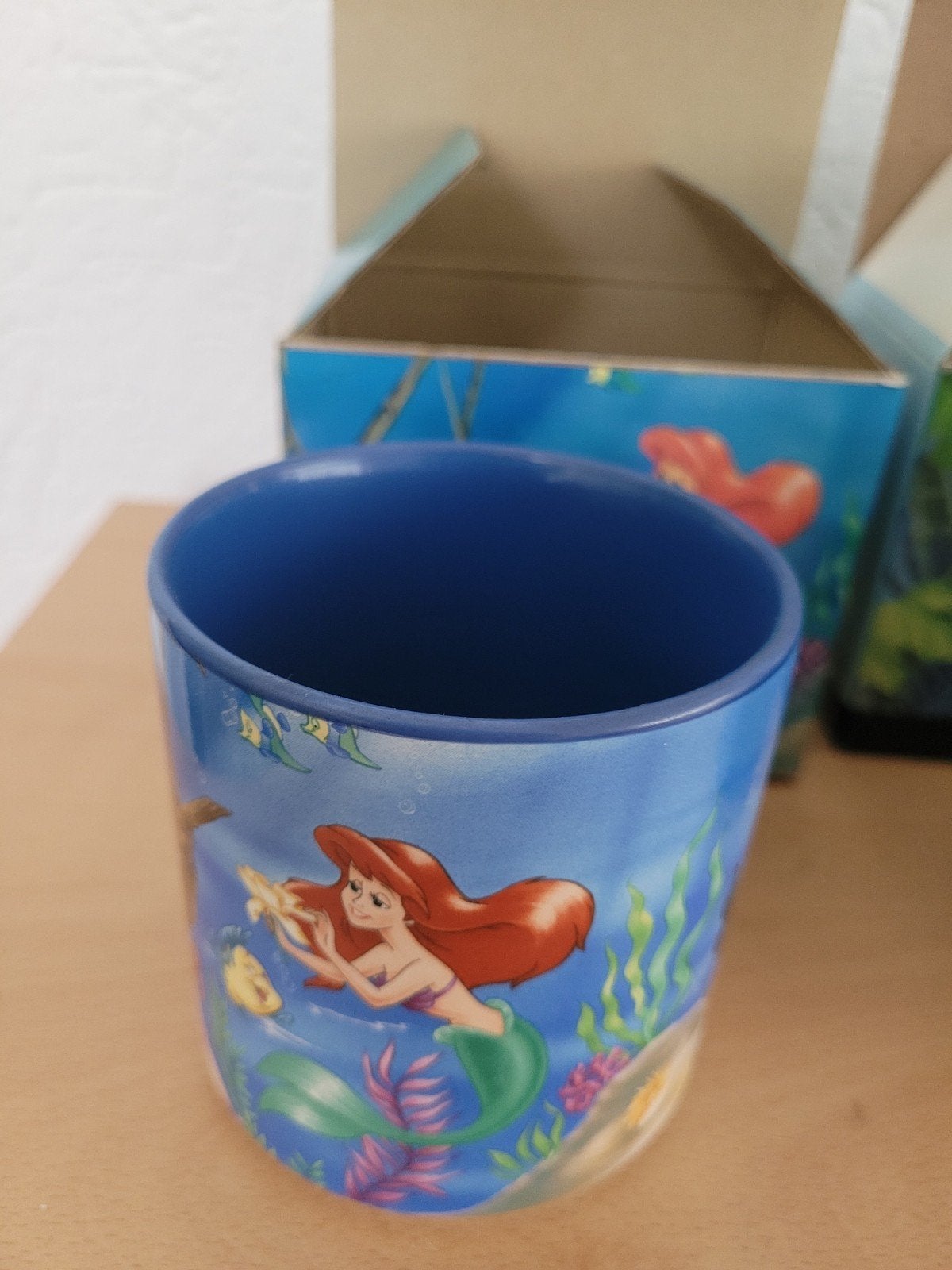 Disney De Kleine Zeemeermin mok, Ophalen of Verzenden, Pocahontas of Kl. Zeemeermin, Zo goed als nieuw, Servies