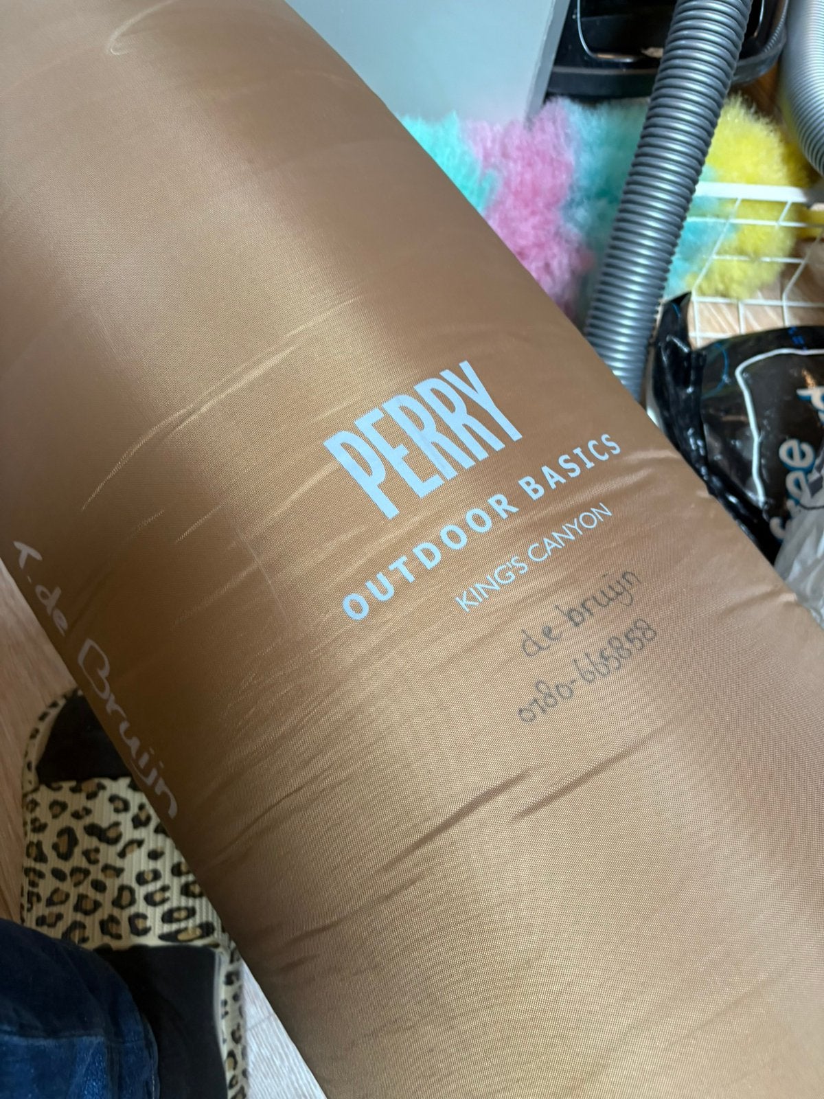 Perry Outdoor Basics Kings Canyon slaapmat, Caravans en Kamperen, Ophalen, Gebruikt, 1-persoons