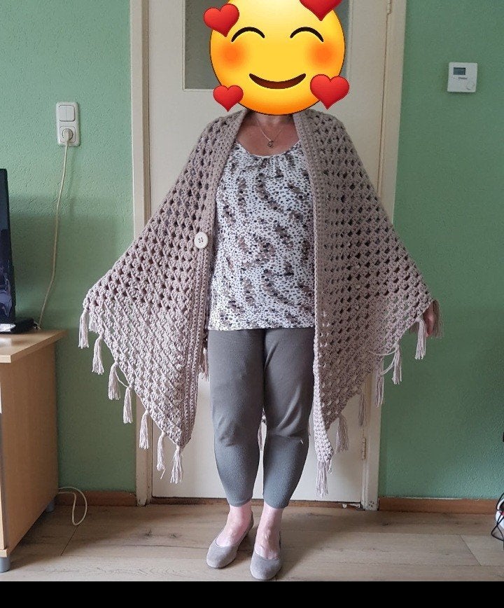 hele ruime omslagdoek, Ophalen of Verzenden, Nieuw, Trui of Vest