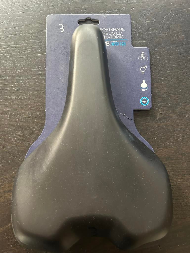 BBB SoftShape Relaxed Anatomic Zadel BSD-125, Ophalen, Zadel, Stadsfiets, Nieuw