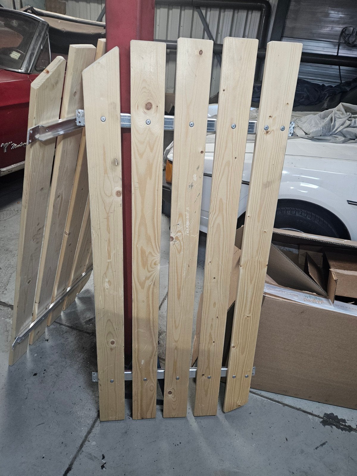 Houten .lat om lat t5 vw en t6 vw bus laadbakplanken voor pi, Ophalen, Voor, Bumper, Universele onderdelen