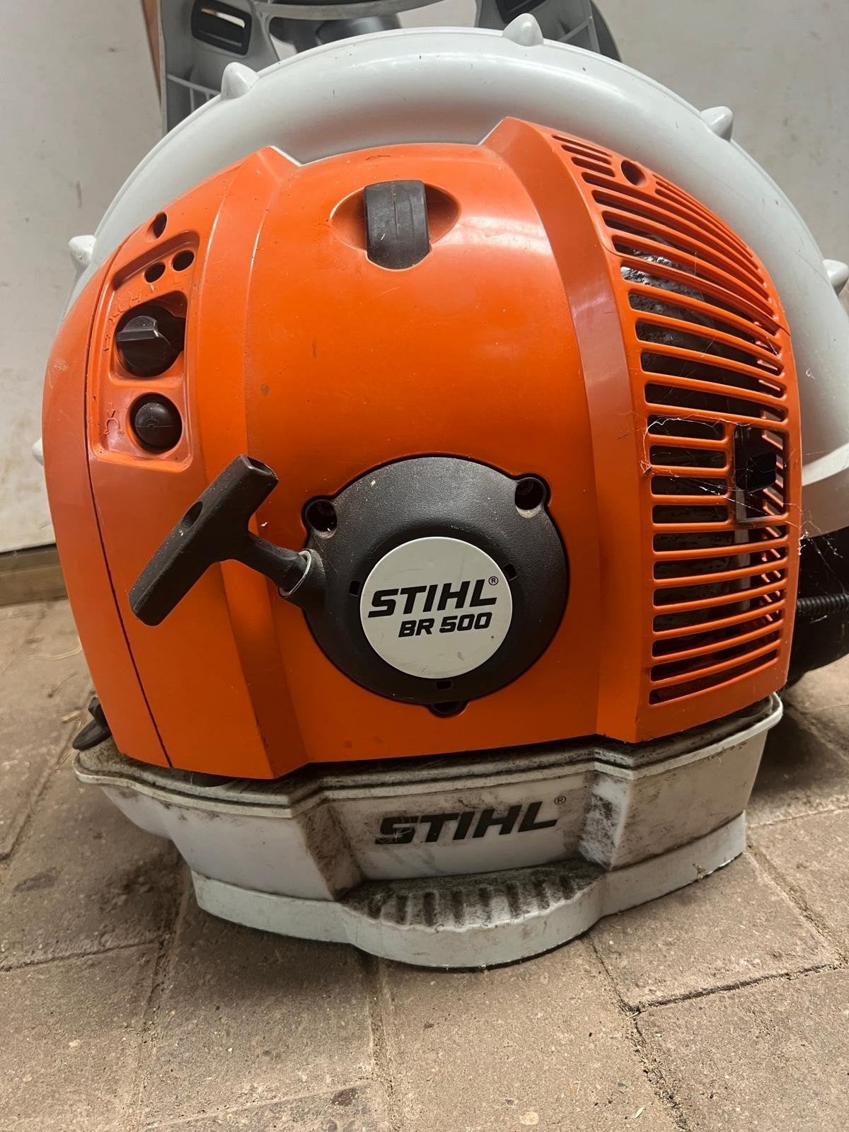 Stihl BR 500 Bladblazer - Krachtig en Betrouwbaar, Ophalen, Gebruikt, Ruggedragen, Stihl