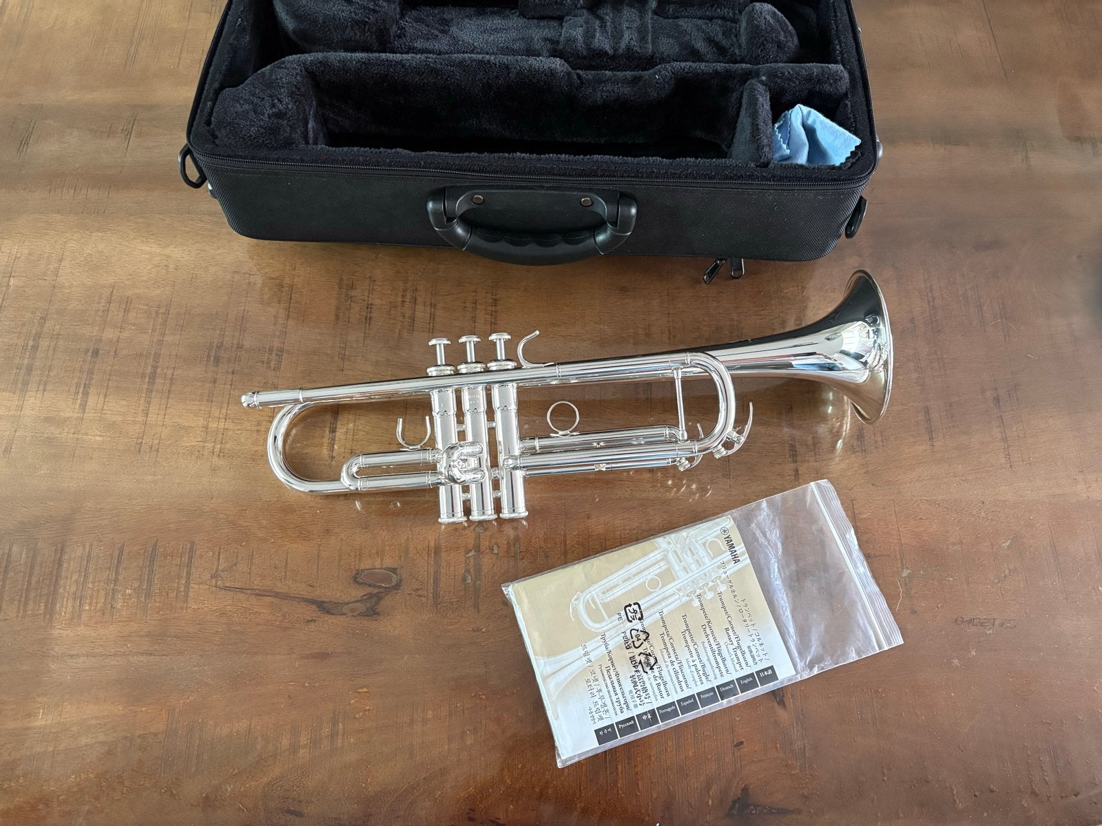 Yamaha YTR4335GSII Trompet - Zo goed als nieuw, Muziek en Instrumenten, Blaasinstrumenten | Trompetten, Zo goed als nieuw, Bes-trompet