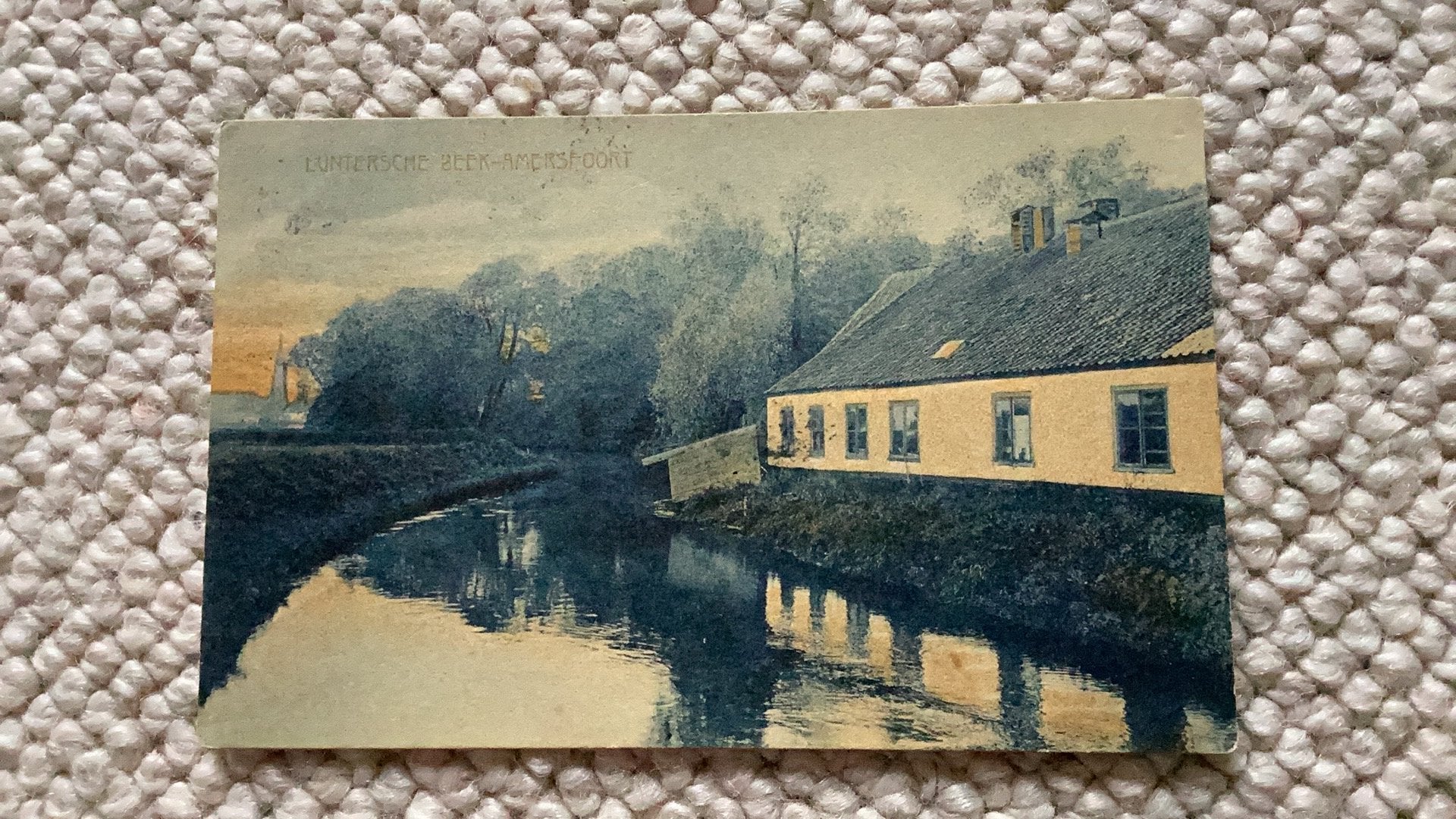 Ansichtkaart Amersfoort Luntersche Beek 1910. 987, Ophalen of Verzenden, Voor 1920, Gelopen, Utrecht