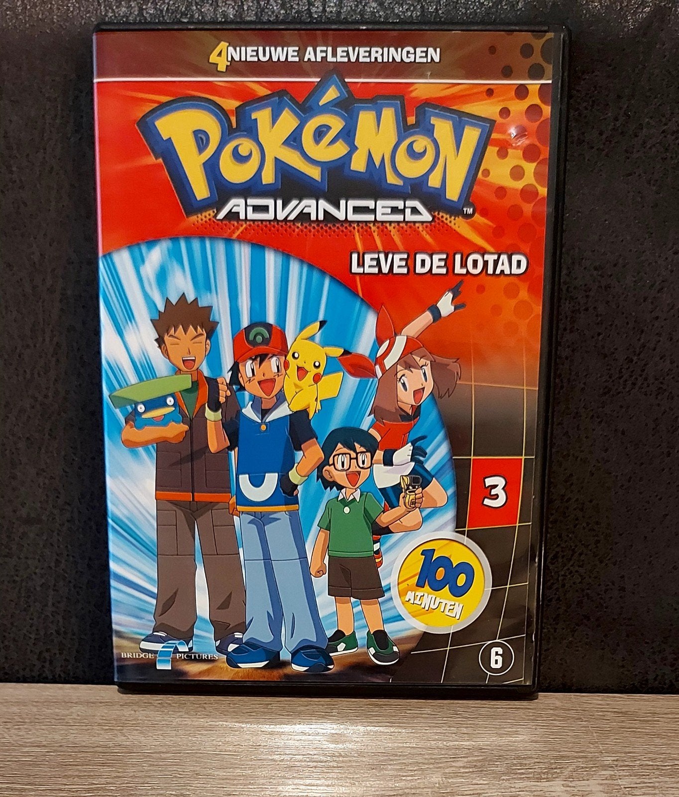 Pokemon advanced dvd: Leve the lotad, Alle leeftijden, Ophalen of Verzenden