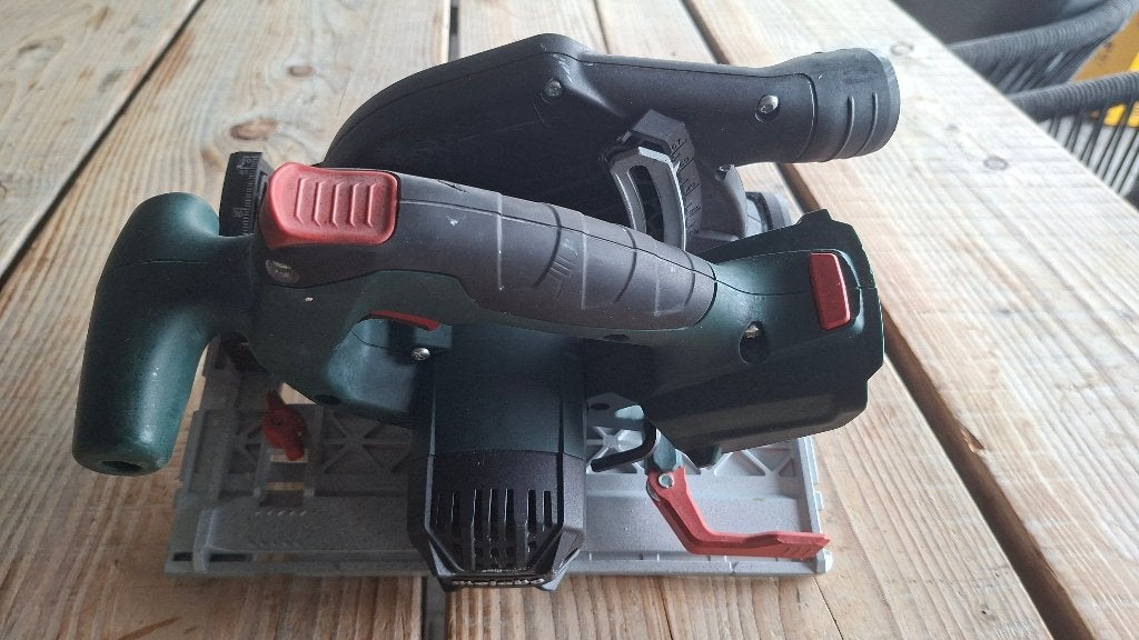 Metabo KS 18 LTX 57 Accu Cirkelzaag, Auto diversen, ,, Ophalen of Verzenden, Zo goed als nieuw, ,