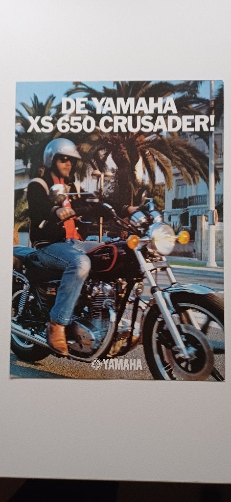 Originele folder Yamaha XS 650 Crusader US Custom 1980, Motoren, Handleidingen en Instructieboekjes, Ophalen of Verzenden, Honda
