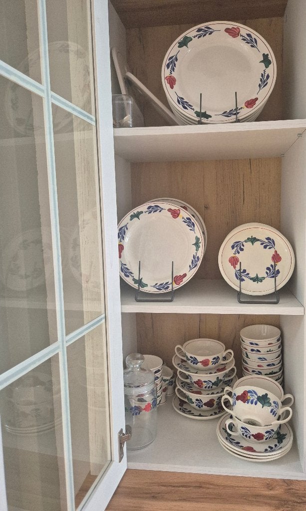 Boerenbont servies, Huis en Inrichting, Ophalen, Zo goed als nieuw