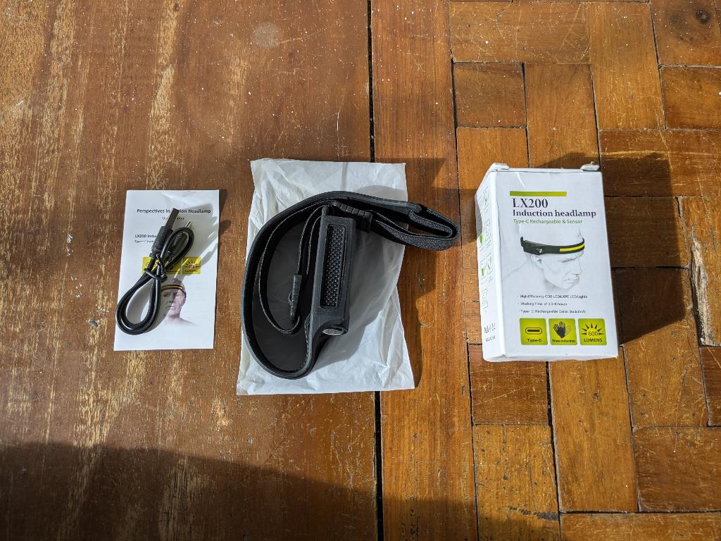 LED hoofdlamp ***NIEUW***, Ophalen of Verzenden, Nieuw, Accu